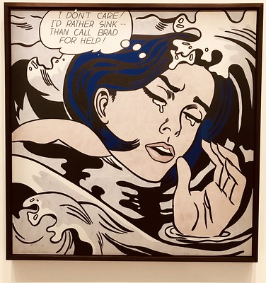Drowning Girl von Roy Lichtenstein